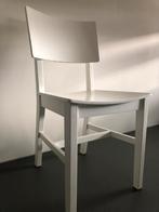 4 Ikea Eetkamerstoelen - Wit Hout, Huis en Inrichting, Stoelen, Ophalen, Gebruikt, Wit, Vier