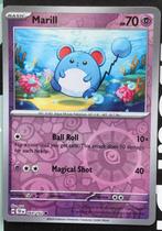 Pokemon - Marill (TEF 064) Reverse holo!, Ophalen of Verzenden, Nieuw, Losse kaart, Foil