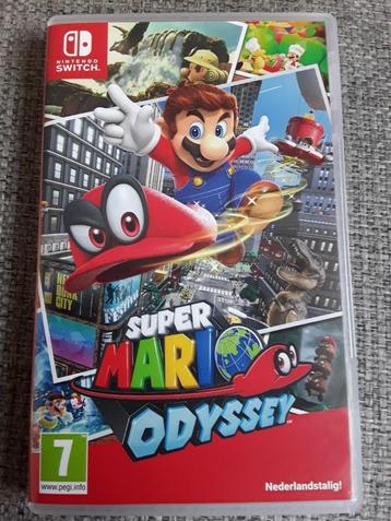 Nintendo Switch Game Super Mario Odyssey  beschikbaar voor biedingen