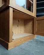 Hoge grenen winkelkast | Winkelvitrine | Buffetkast #2461, Huis en Inrichting, Kasten | Buffetkasten, Niet ingevuld, Gebruikt