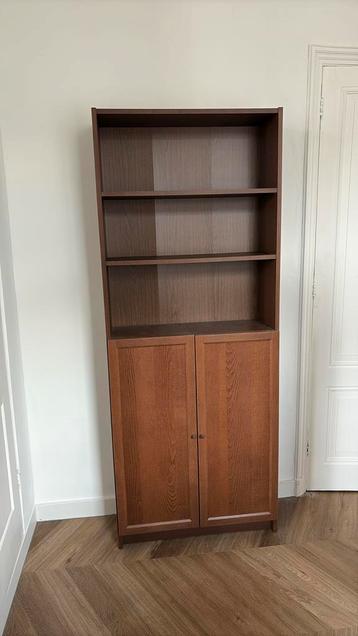 Ikea Billy/Oxberg essenbruin fineer