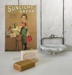 Antieke Franse Sint-Jakobsschelp muur zeephouder keramiek, Antiek en Kunst, Ophalen of Verzenden