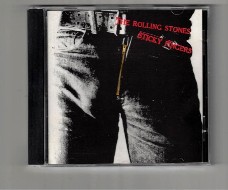 The Rolling Stones CD Sticky fingers, Cd's en Dvd's, Cd's | Rock, Zo goed als nieuw, Poprock, Ophalen of Verzenden