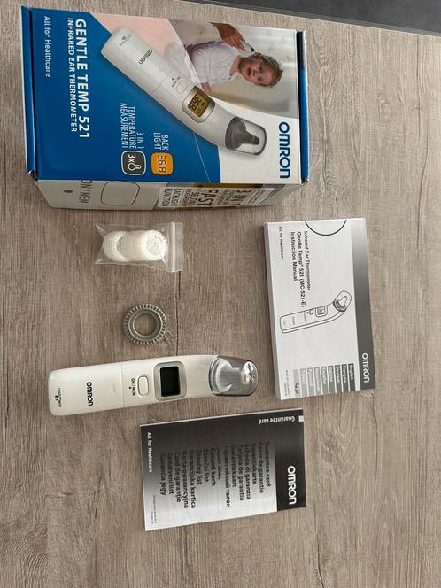 Omron Oorthermometer, Witgoed en Apparatuur, Persoonlijke-verzorgingsapparatuur, Zo goed als nieuw, Ophalen of Verzenden