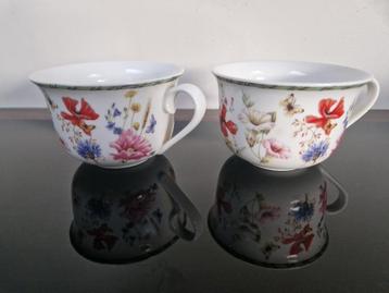 JBS servies 2 soepkoppen Wild Garden beschikbaar voor biedingen