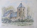 Hellendoorn - 'n Oalen Griezen, Dorpskerk, Ophalen of Verzenden