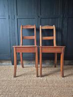 2 antieke kerkstoelen, Antiek en Kunst, Ophalen of Verzenden