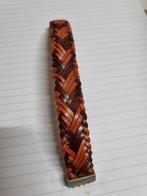 armband bruin leer met magneet sluiting, Ophalen of Verzenden