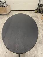 Eettafel Ovaal - 180x95cm - zwart antraciet - frame zwart, Ophalen, 50 tot 100 cm, Vijf personen of meer, Modern