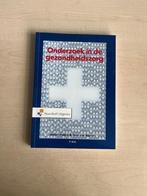 Onderzoek in de gezondheidszorg, Boeken, Studieboeken en Cursussen, Esther Bakker; Hans van Buuren, Zo goed als nieuw, Gamma, HBO