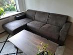 Hoekbank antraciet Grijs, Huis en Inrichting, Ophalen, Gebruikt, Hoekbank, Driepersoons