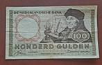 Nederlandse Biljetten, Postzegels en Munten, Bankbiljetten | Nederland, Ophalen of Verzenden, 100 gulden, Los biljet