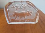 Presse papier kristal o.a. Eland van Eda Krystall Nya Zweden, Ophalen of Verzenden