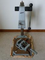 Wolfkraft boorstandaard met bankschroef, Ophalen, Gebruikt, 400 tot 600 watt, Kolomboormachine