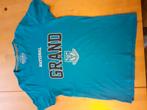 maat M   100 procent katoen   van de zeeman, Kleding | Heren, T-shirts, Ophalen of Verzenden, Gedragen, Maat 52/54 (L), Blauw
