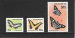 Guyana vlinders, Postzegels en Munten, Postzegels | Amerika, Ophalen of Verzenden, Postfris, Zuid-Amerika