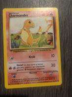 Charmander - Base Set Pokémonkaart, Hobby en Vrije tijd, Verzamelkaartspellen | Pokémon, Ophalen of Verzenden, Gebruikt, Losse kaart