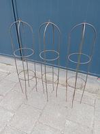 3 brocante bloem/planten steunen, Ophalen, Zo goed als nieuw