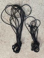 Xlr kabels met  xlr male / female, Ophalen of Verzenden, Zo goed als nieuw, Minder dan 2 meter, Interlink-kabel