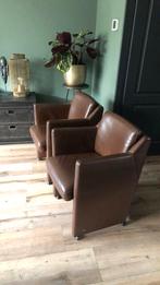 Rolf benz 7100  clubfauteuils, Leer, Ophalen