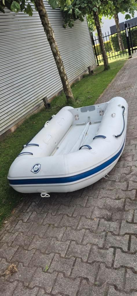 Mercury 310 met Mercury 5pk, Watersport en Boten, Rubberboten, Gebruikt, Quicksilver, Airdeck, Minder dan 70 pk, Benzine, Ophalen