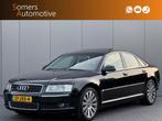Audi A8 3.7 V8 quattro Pro Line | Schuifdak | Standkachel |, Auto's, Automaat, 109 €/maand, Zwart, Leder