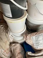 PARTIJ LATEX MUURVERF GEBRUIKT SIGMA BOONSTOPPEL GRATIS, Ophalen, Gebruikt, Overige kleuren, 5 tot 10 liter