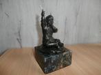 Brons Beeld  “Timmetje” van Hans Kuyper –Artihove, Verzamelen, Beelden en Beeldjes, Ophalen of Verzenden, Zo goed als nieuw, Mens