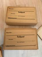 Feldpost doosjes, Verzamelen, Militaria | Tweede Wereldoorlog, Ophalen of Verzenden, Landmacht, Nederland