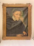 Oud Religieus Vincentius a Paulo Vergulde klassiek Portret, Antiek en Kunst, Ophalen of Verzenden