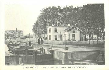 (300-095-001) Groningen Sluizen bij het Damsterdiep beschikbaar voor biedingen