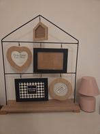 Fotolijst huisvorm voor 5 foto's, Ophalen of Verzenden, Zo goed als nieuw