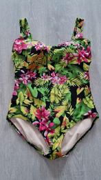 Groen Zwart Roze Bladeren Bloemen Badpak Maat 42 Merk Livera, Kleding | Dames, Badmode en Zwemkleding, Ophalen of Verzenden, Gedragen
