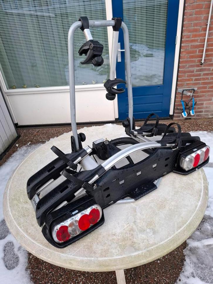 Thule Euroway 920 Fietsendrager voor 2 fietsen, Auto diversen, Fietsendragers, Zo goed als nieuw, Trekhaakdrager, 2 fietsen, Brede banden