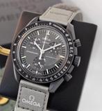 Swatch omega mission to mercury zgan full set incl kassabon, Ophalen of Verzenden, Zo goed als nieuw, Polshorloge, Swatch