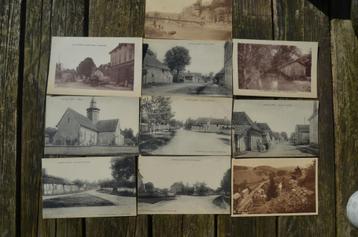10 Ansichten Frankrijk, Pougy-sur-Aube begin 20e eeuw. beschikbaar voor biedingen