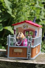 Schleich stal met palomino andalusier hengst, Ophalen of Verzenden, Zo goed als nieuw, Poppenhuis