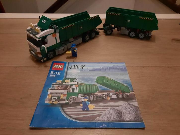 Lego City 7998 kiepwagen helemaal compleet, Kinderen en Baby's, Speelgoed | Duplo en Lego, Zo goed als nieuw, Lego, Complete set