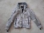 Motorhoody grijs camo mt 52, Motoren, Ophalen of Verzenden, Tweedehands, Jas | textiel