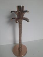 Gouden palmboom kandelaar, Ophalen of Verzenden, Nieuw, Metaal, Minder dan 25 cm