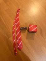 Ajax stropdas en manchetknopen in bewaardoos, Ophalen of Verzenden