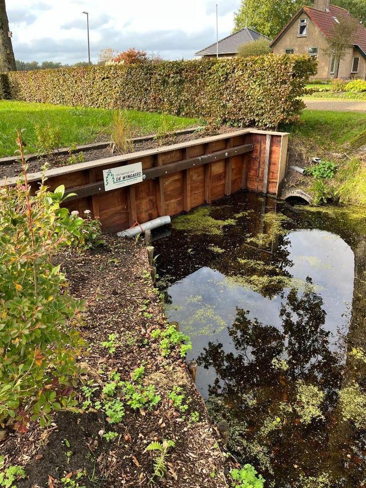 Walbeschoeing Damwand Combischotten, Tuin en Terras, Overige Tuin en Terras, Nieuw, Ophalen