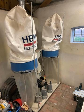 HBM 300 Stofafzuiginstallaties inclusief RVS buizen  beschikbaar voor biedingen