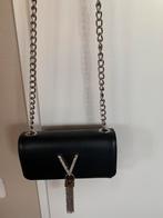 Zwarte Valentino Tas, Ophalen of Verzenden, Gebruikt, Zwart, Schoudertasje