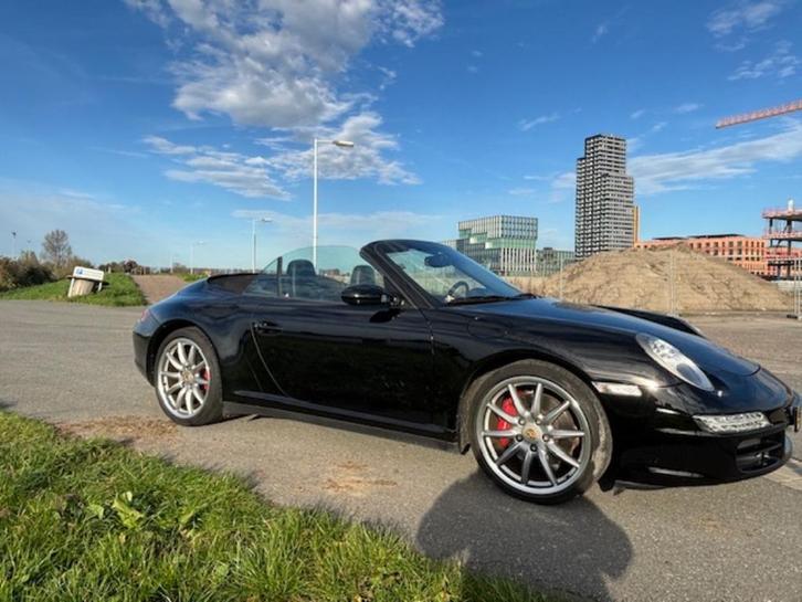 Porsche 911 3.8 Carrera 4 S Cabrio 997, Auto's, Porsche, Particulier, 4x4, ABS, Airbags, Airconditioning, Alarm, Bluetooth, Boordcomputer