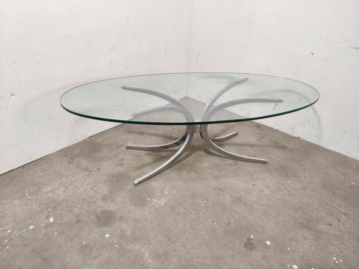 Space age salontafel, Huis en Inrichting, Tafels | Eettafels, Zo goed als nieuw, 50 tot 100 cm, 50 tot 100 cm, tot twee personen