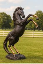 Bronzen Paardenbeeld - Prachtig Decoratief Stuk, Ophalen, Nieuw, Metaal