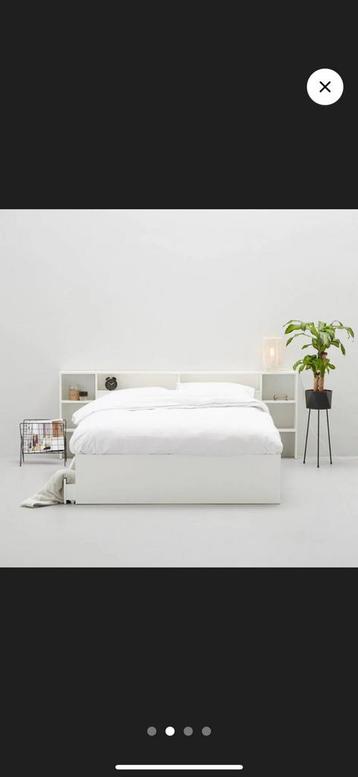 Bed 1.40x2.00 inclusief lattenbodem en matras