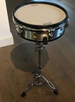Roland PD-120 snare 12" in brushed metal (met rackmount), Muziek en Instrumenten, Drumstellen en Slagwerk, Ophalen, Gebruikt, Roland