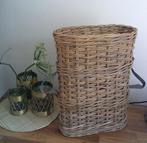 ROTAN paraplu mand decoratiemand opbergmand met handsvaten, Huis en Inrichting, Ophalen, Overige materialen, Gebruikt, Mand